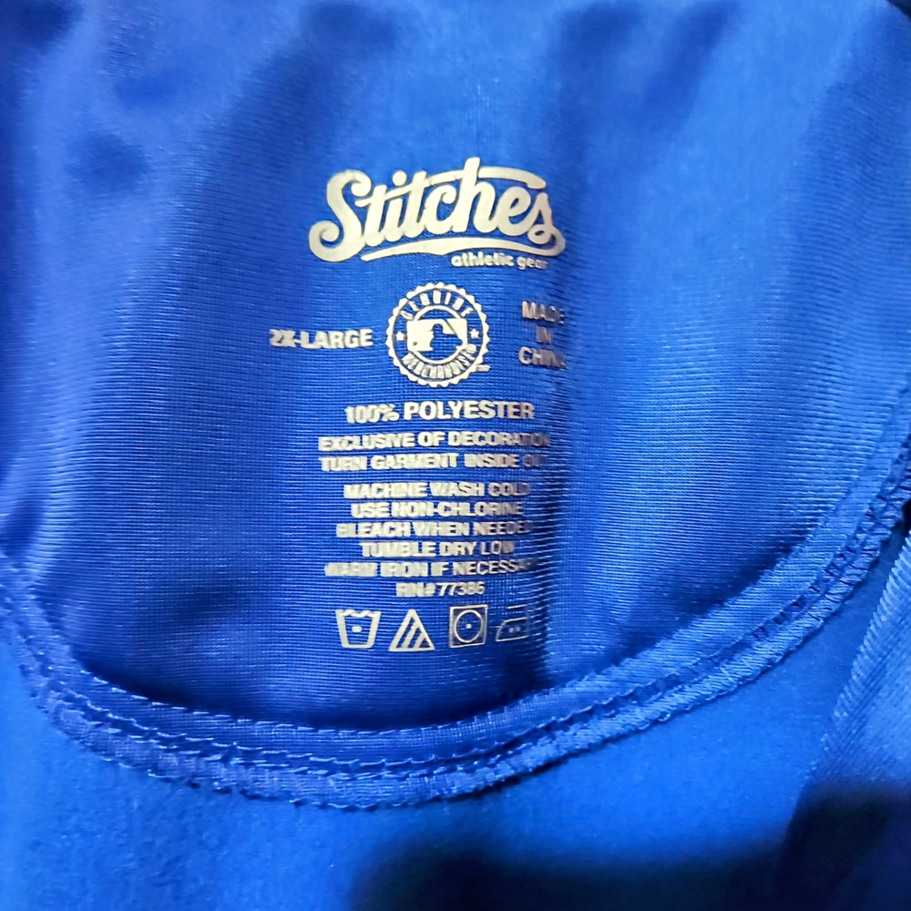 Texas Ranger By Stitches Athletic Gear Jacket - Picture 4 of 7